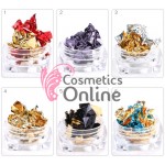 Foite subtiri colorate pentru decor unghii FSU03 Silver Gold Foite subtiri colorate pentru decor unghii FSU03 Silver Gold